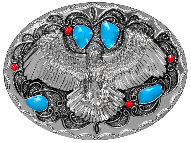WE BU-1023 Eagle Belt Buckle