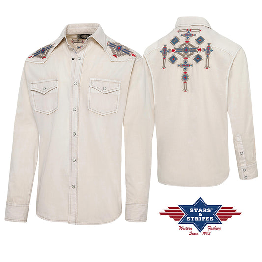 Barney Mens Western Shirt