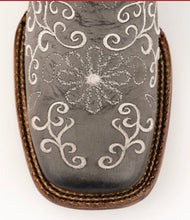 Load image into Gallery viewer, Ferrini Ladies Bella Handcrafted Smoke Cowboy Boots
