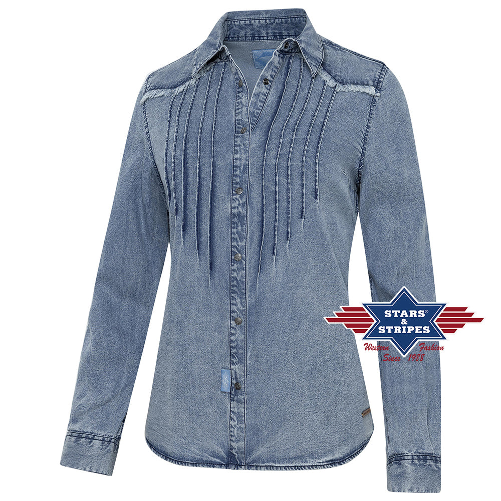 S&S Bluebell Ladies Western Blouse