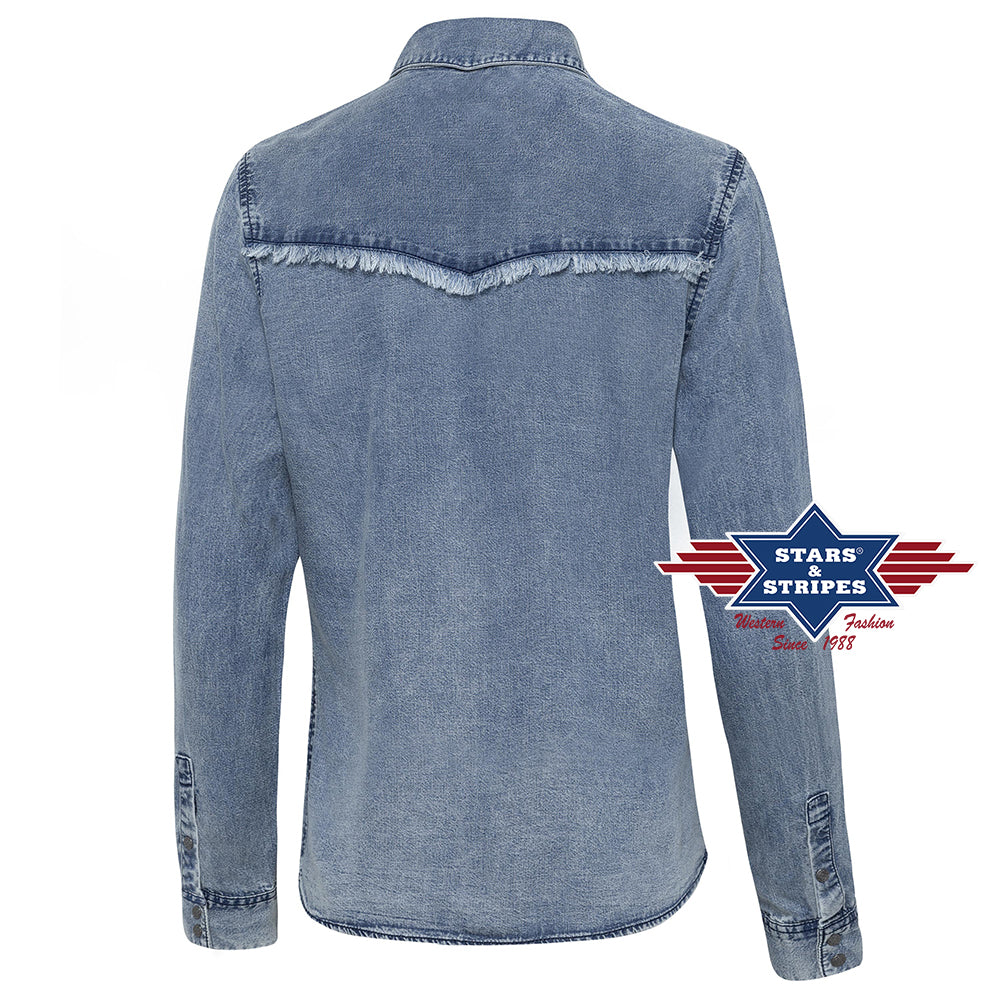 S&S Bluebell Ladies Western Blouse