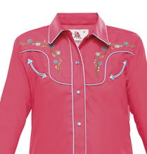 Load image into Gallery viewer, Rangers Florido 006NA01 Girls Cowboy Shirt Fuschia
