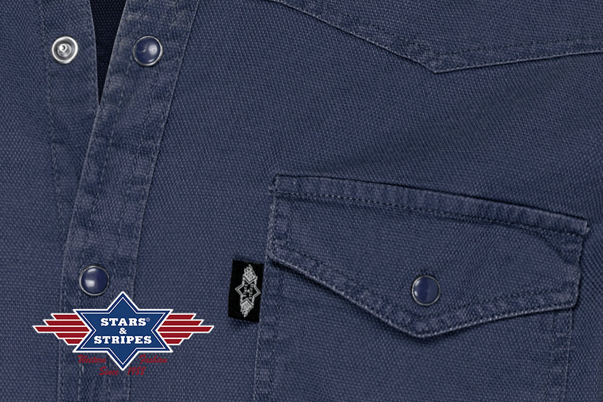 S&S Daniel Blue Men's Western Shirt