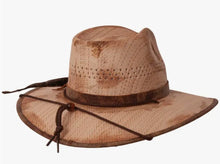 Load image into Gallery viewer, American Hat Makers Desolation - Distressed Wide Brim Fedora
