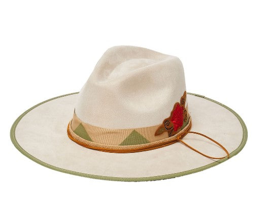 California Hat Co Lisa CA-MF-2220 Wide Brim Fedora Western Hat