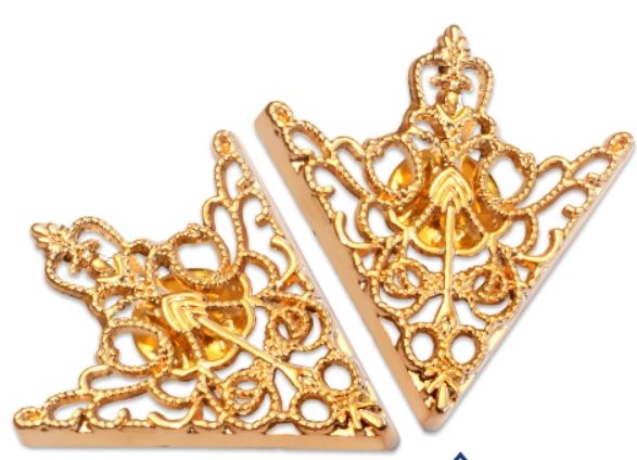 WW CT-MN04GD Gold Colour Collar Tips