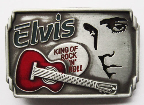 Buckle Elvis King of Rock MU015