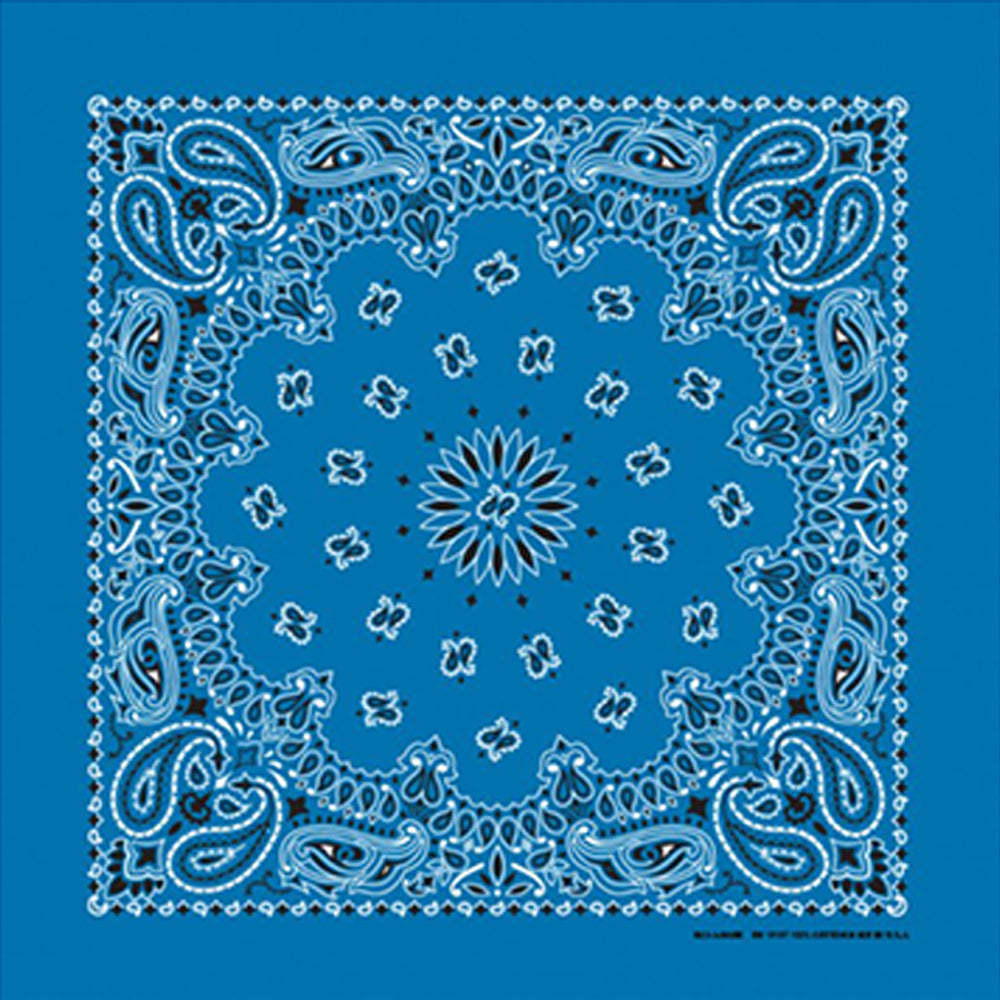 Western Express Traditional Standard Size Paisley Bandana