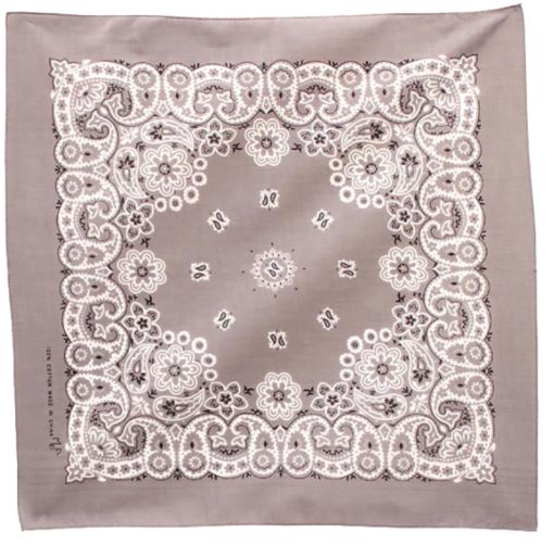 Western Express Traditional Standard Size Paisley Bandana