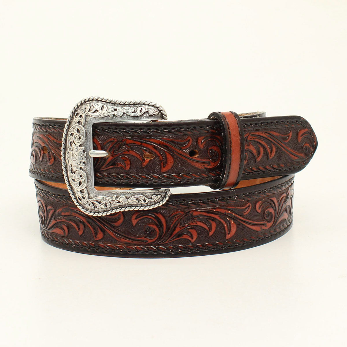 Mens black 2024 western belt