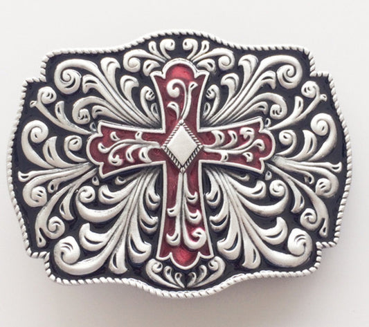 Buckle Celtic Iron Cross Buckle OC054RD
