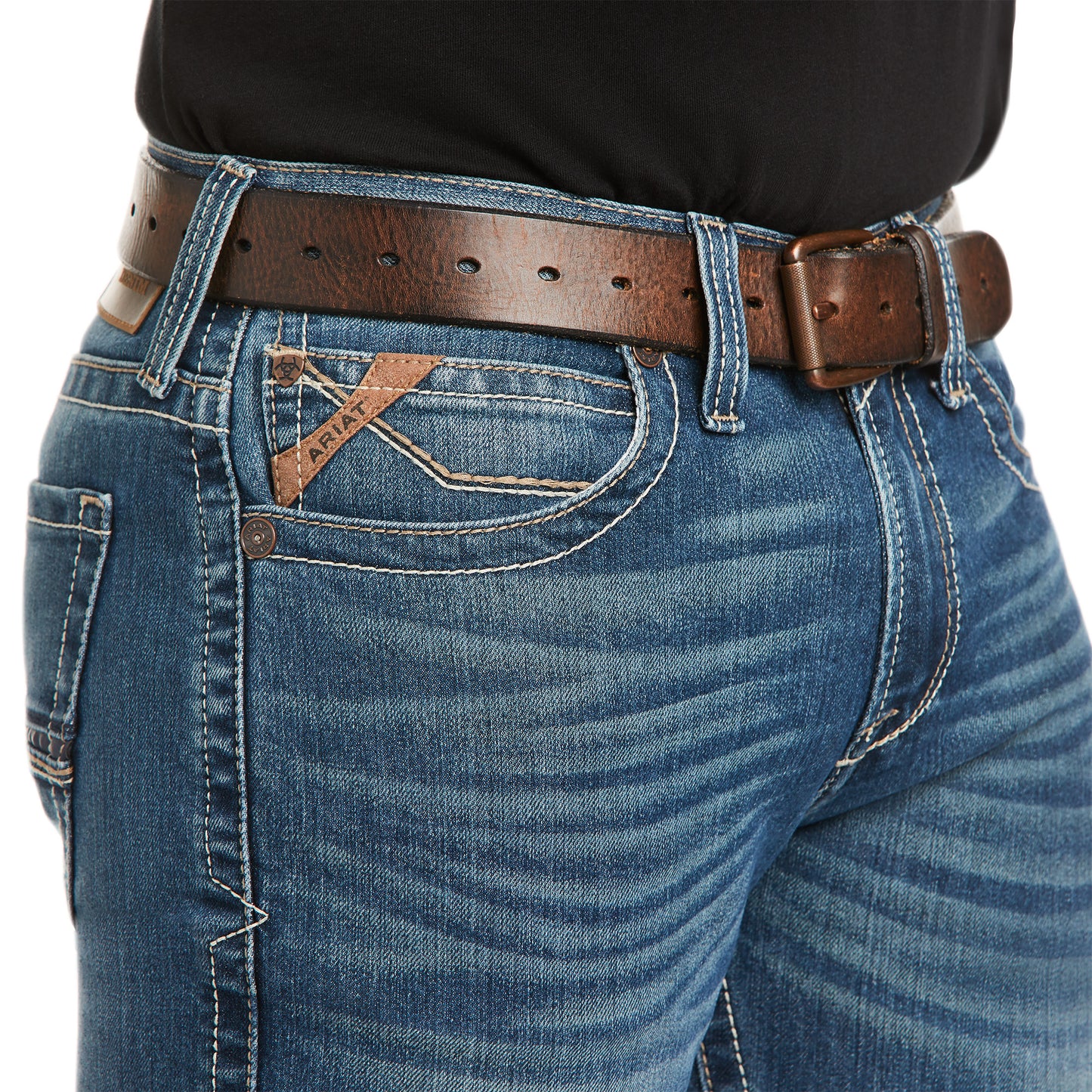 Ariat Mens M7 Brandtley M7 Slim Fit Straight Leg Jeans 10036080