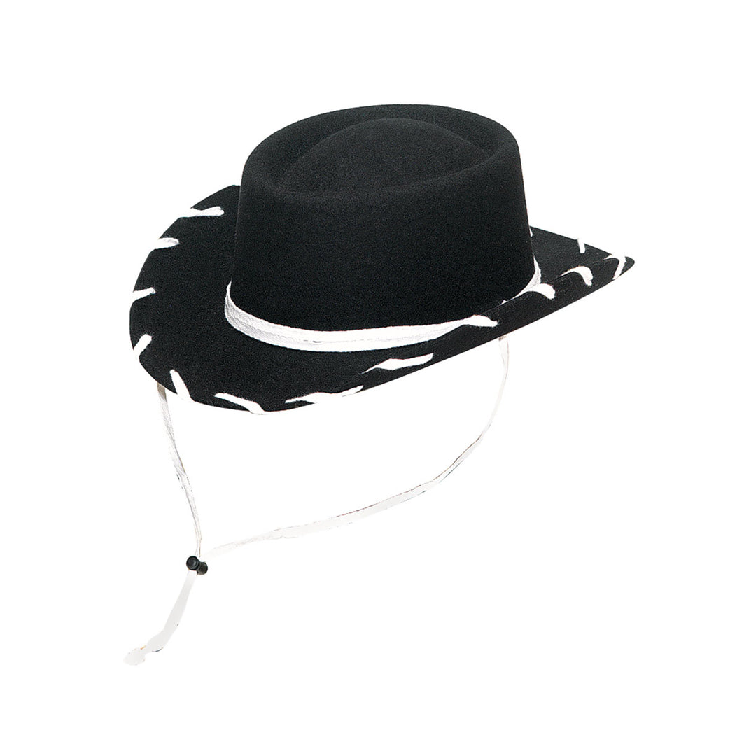 M&F Woody Black Cowboy Hat T7110601