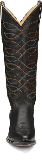 Justin Ladies VN4463 Whitley Cowboy Boots in Black