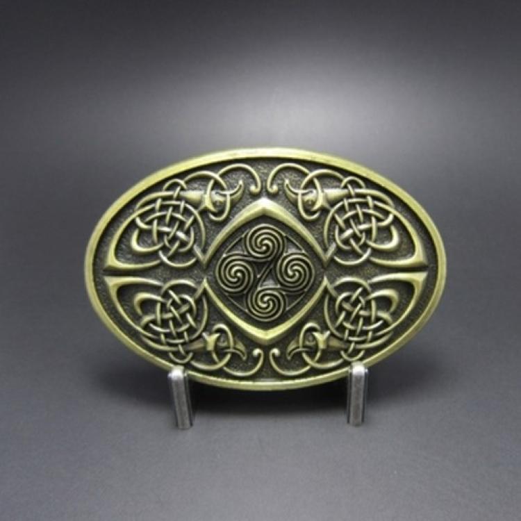 Buckle Western Original Celtic Keltic Buckle WT132 Bronze