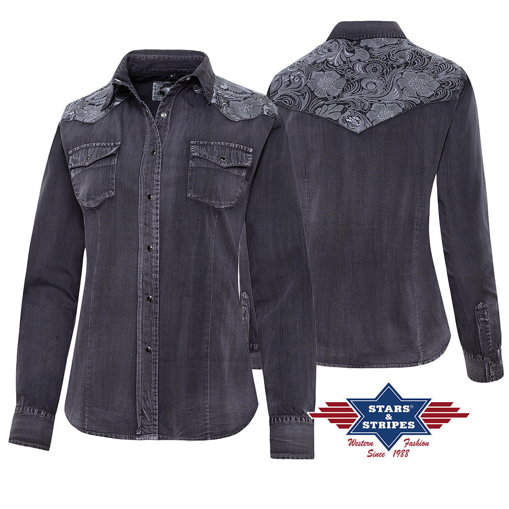 Wilma Ladies Western Blouse