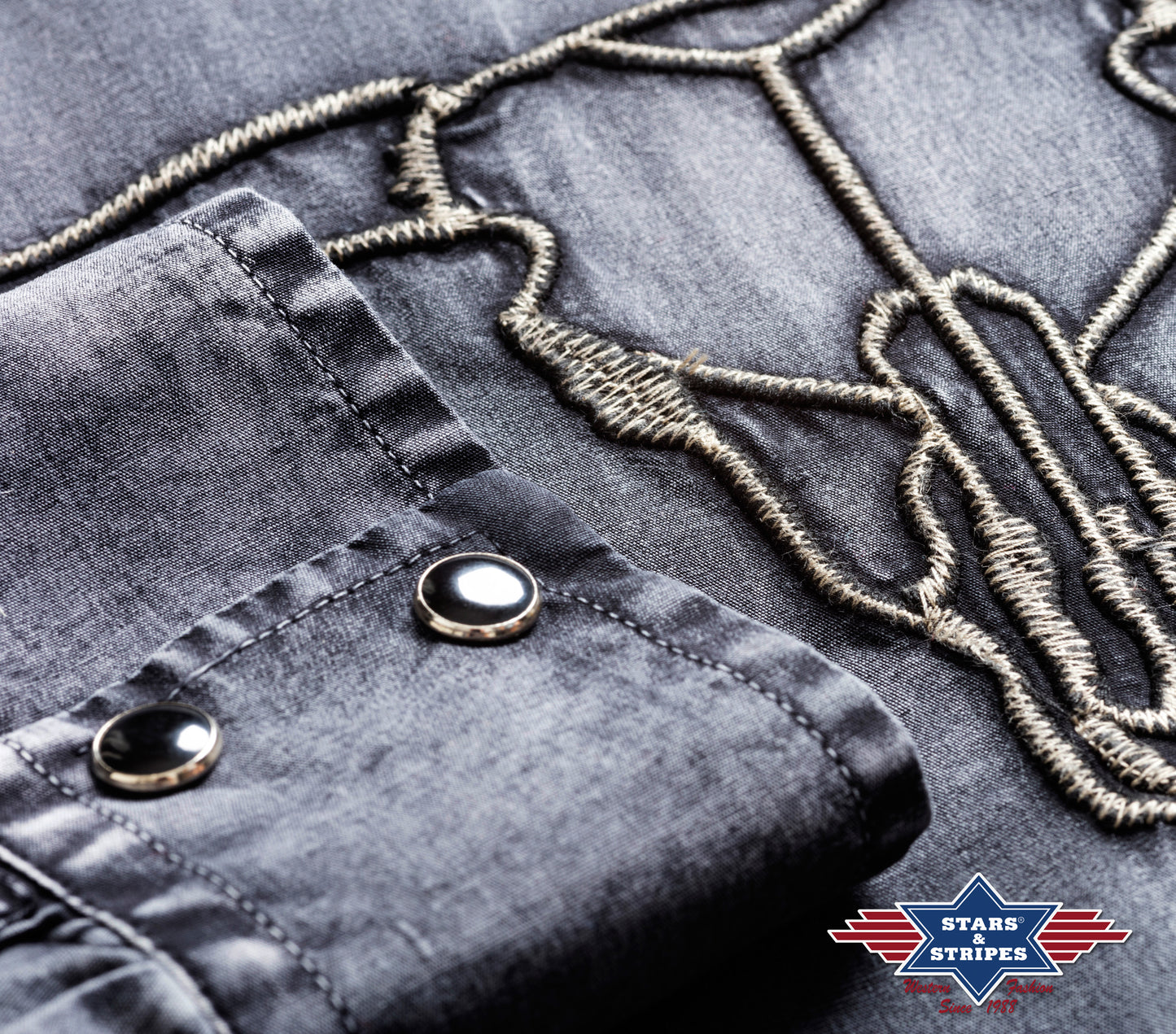 Enzo Men's Western Shirt