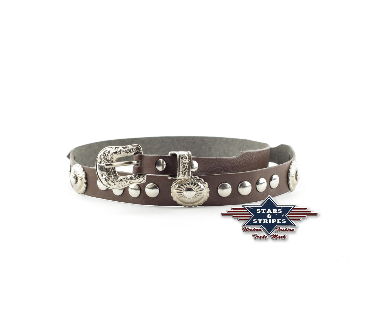 S&S HB-32 Brown Hat Band