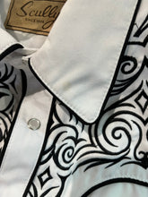 Load image into Gallery viewer, Scully P-815 White Retro Western Shirt - slight mark on collar see photos
