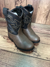 Load image into Gallery viewer, Smoky Mountain Boots 1575T Monterey Brown/Black Western Toddler Boots
