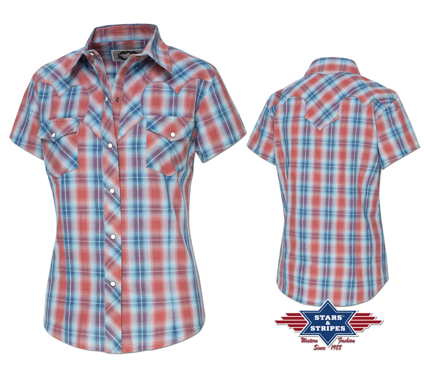 Sophia Ladies Western Blouse