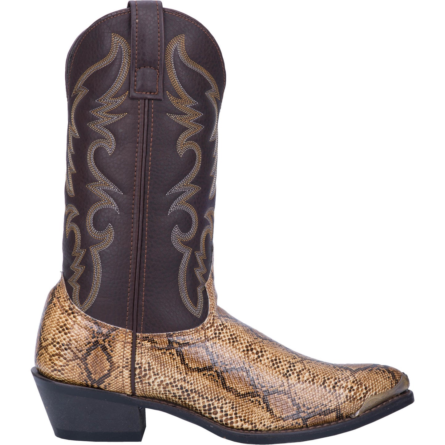 Laredo Monty 68068 Multi Tonal Brown Mens Cowboy Boots