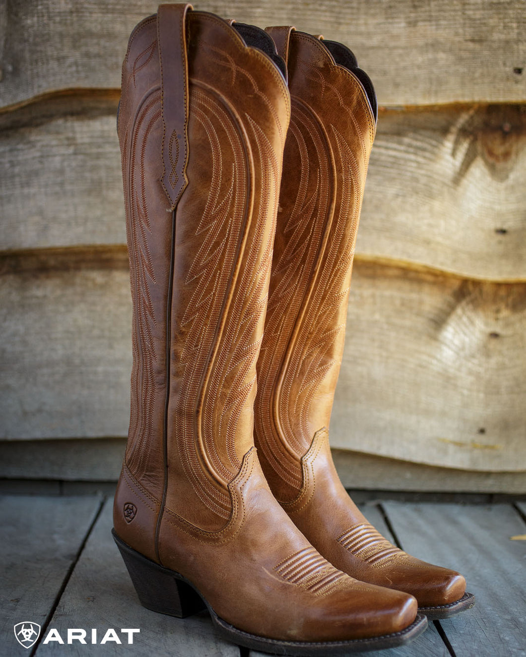 Ariat Ladies 10040290 Abilene in Light Tan Western Boots