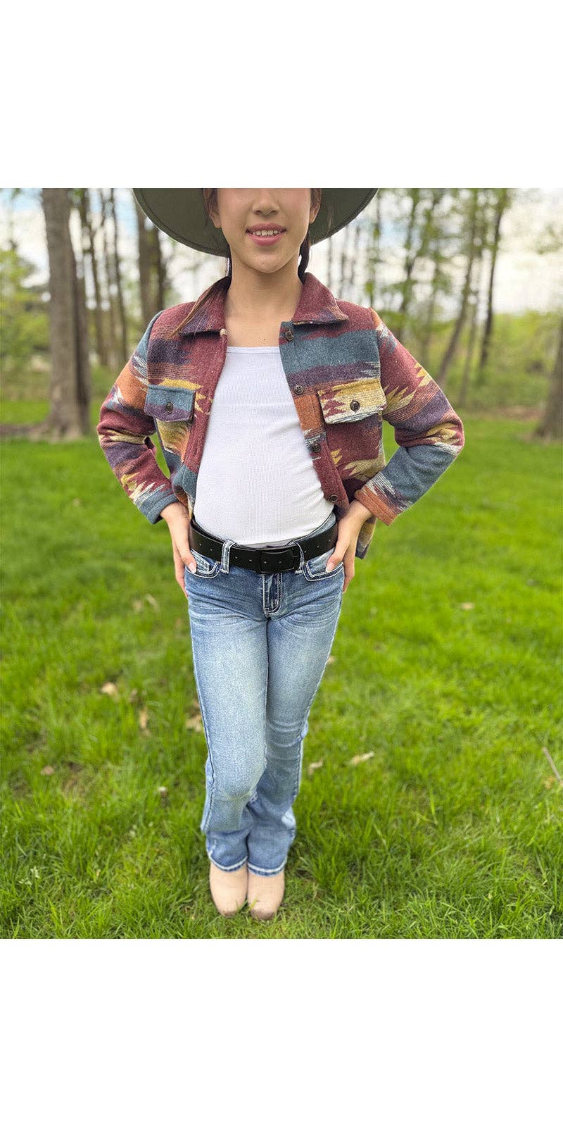 MontanaCo Girls Western Bootcut Jeans - MCGJ-HX31  BLUDEN