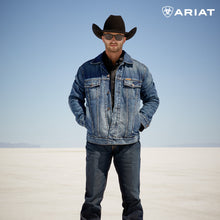 Load image into Gallery viewer, Ariat Mens 10048254 Denim Trucker Jacket
