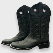 Load image into Gallery viewer, Circle G by Corral Mens Black Embroidery Pull Holes Boots - L6079
