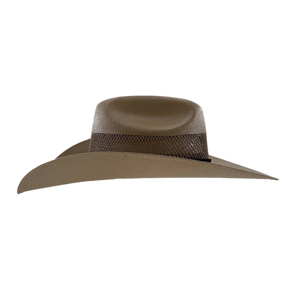 American Hat Makers Austin Western Straw Cowboy Hat in Sand