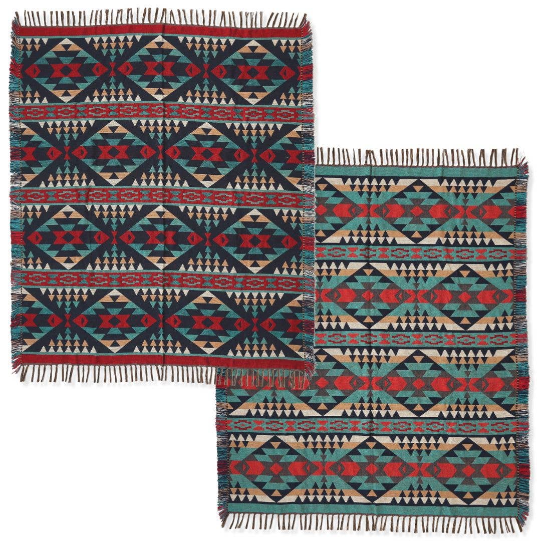 Cotton Accent Throw #11D