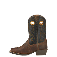 Load image into Gallery viewer, Ariat KIDS&#39; Youth Distressed Brown Roughstock CowboyBoots 10016239
