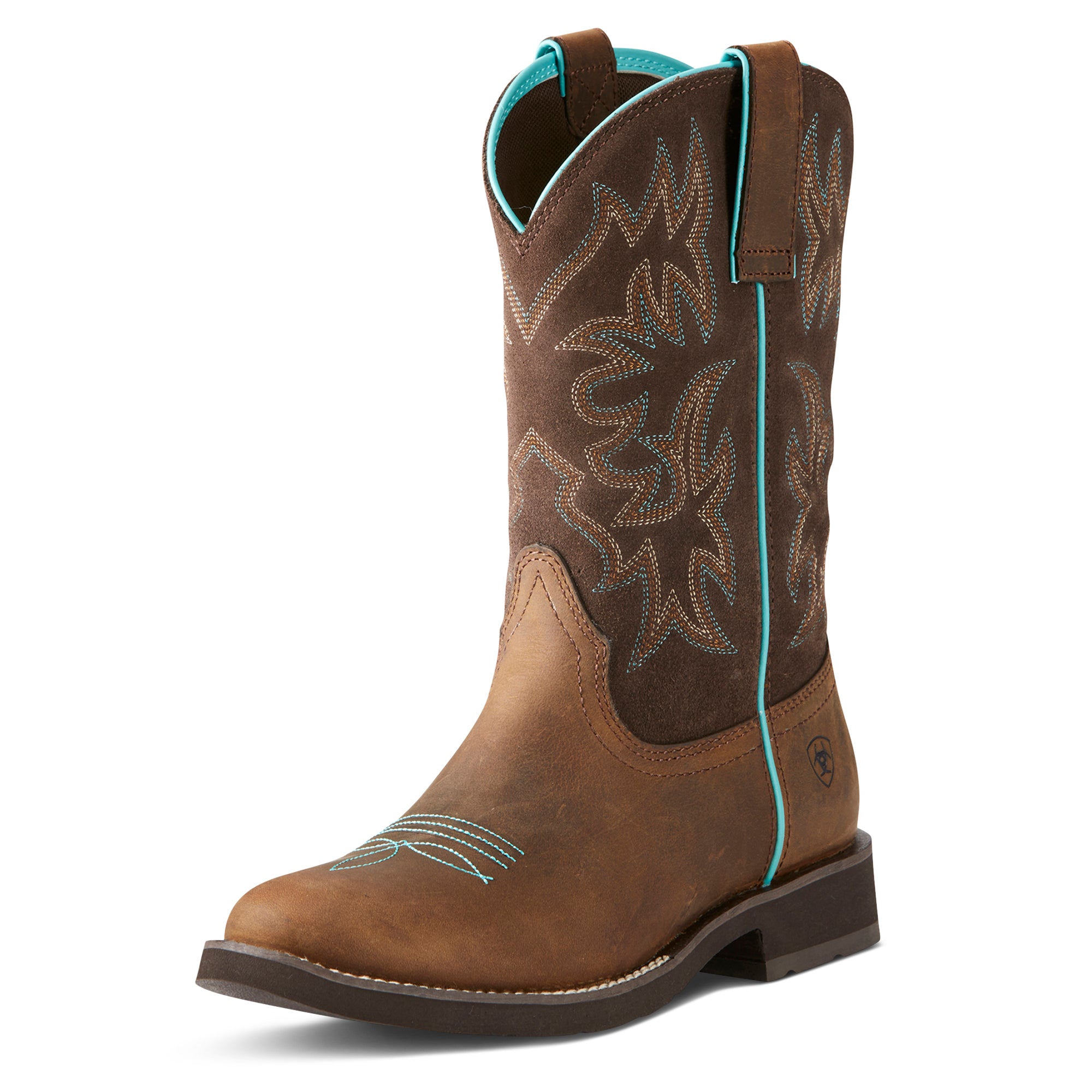 Ariat Ladies 10021457 Delilah Round Toe Western Boot Wild Wild