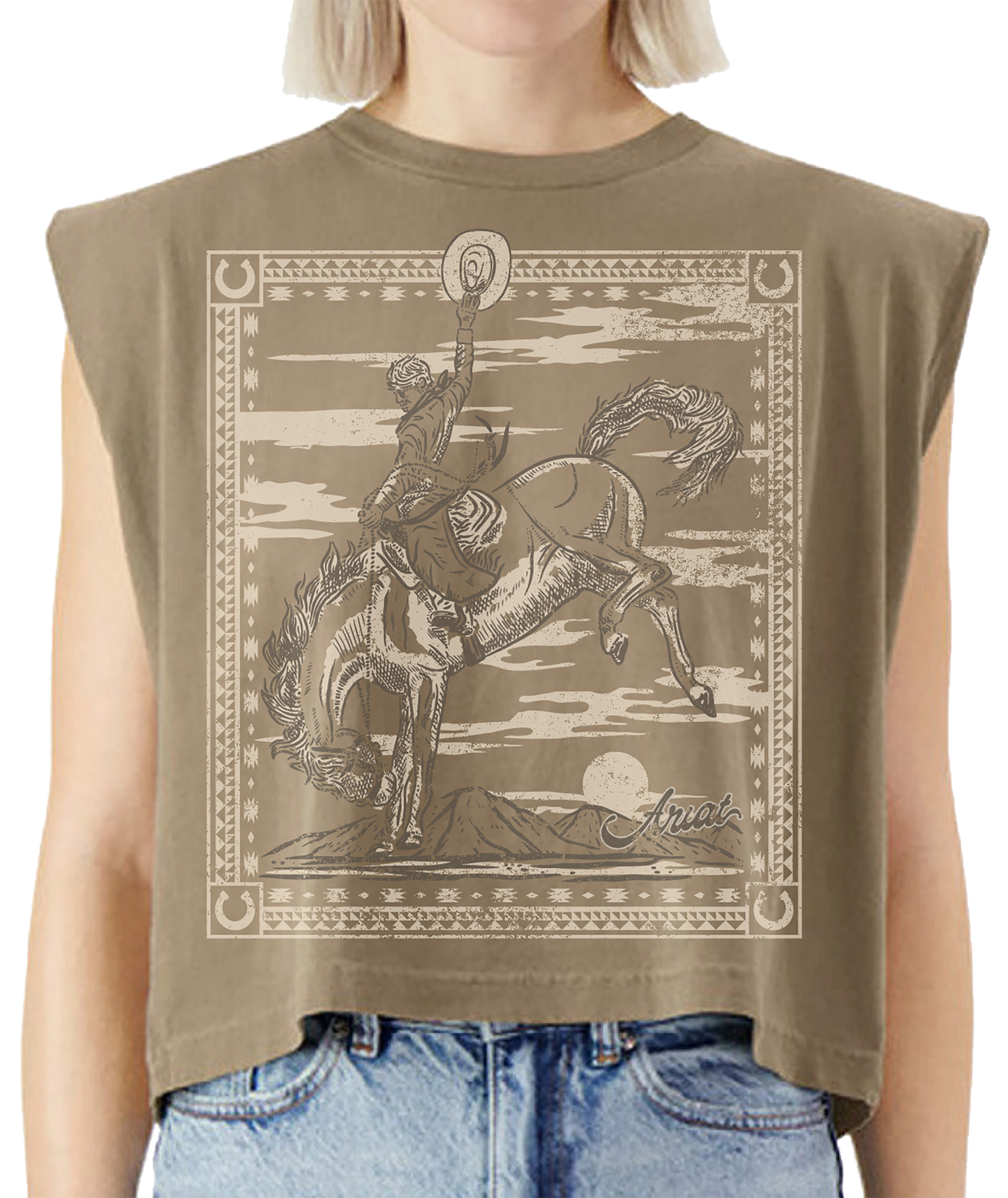 Ariat Ladies Bandana Rider T-Shirt T-Shirt 10071709