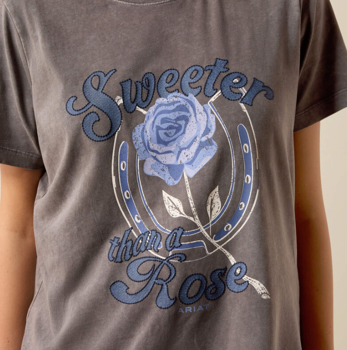 Ariat Ladies Sweet Rose T-Shirt 10073559