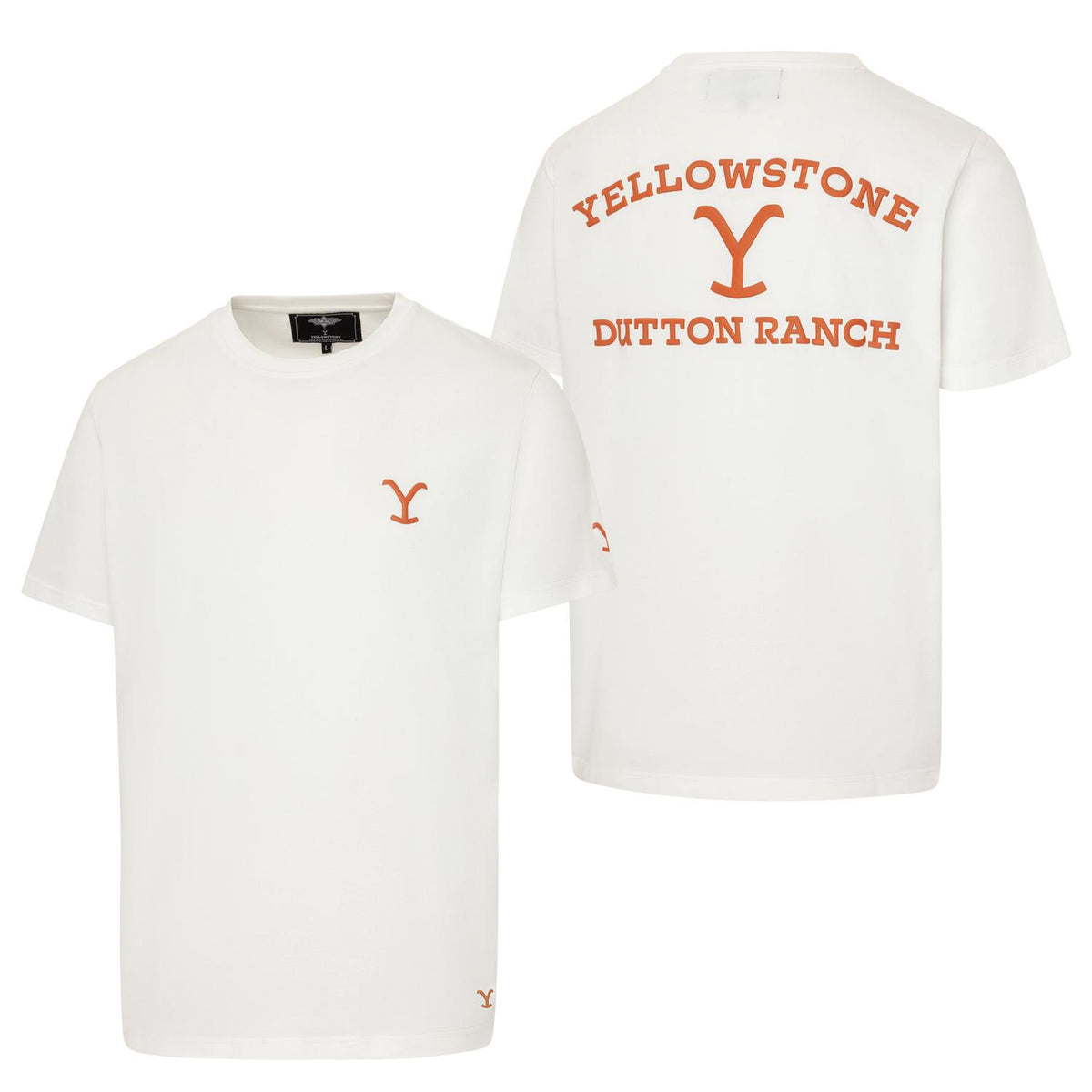 Stars & Stripes Yellowstone Tee in White