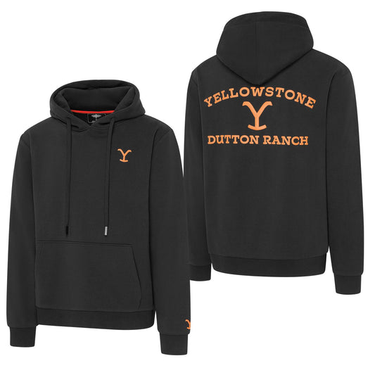 Stars & Stripes Yellowstone Hoodie in Black