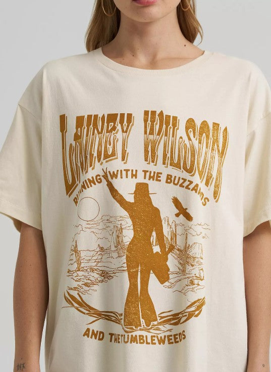 Wrangler Lainey Wilson X Buzzards Tee in Cream 112380546