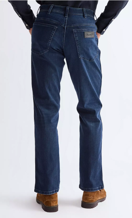Wrangler 112341387 Texas Straight Medium Stretch Jeans in Arm Strong