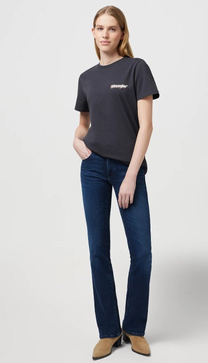 Wrangler Ladies Bootcut Jeans in Nightshade 112342797
