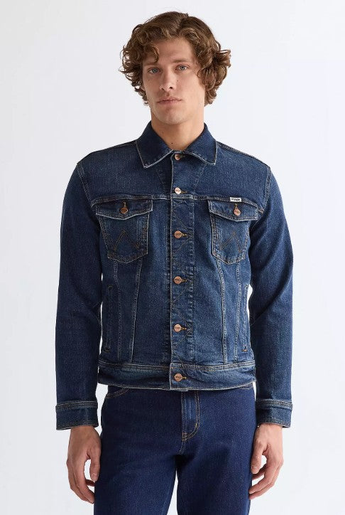 Wrangler Mens Classic Demin Jacket in Meadow Haze 112362651