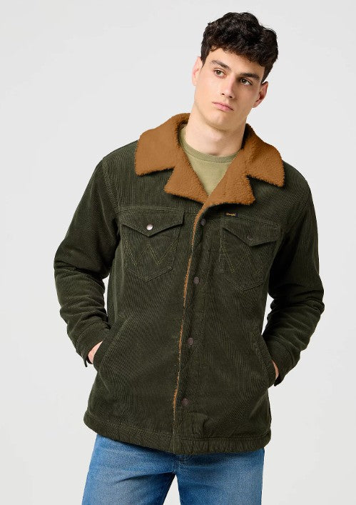 Wrangler Mens 112371443 Regular Wrange Coat in Forest Night