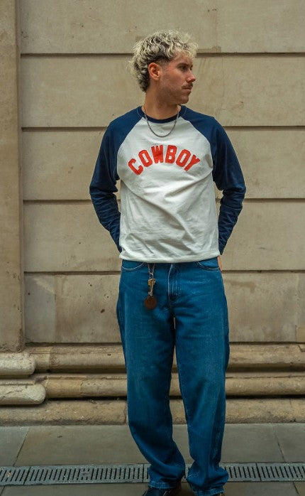 Wrangler Long Sleeve Regular Baseball Tee 112371495