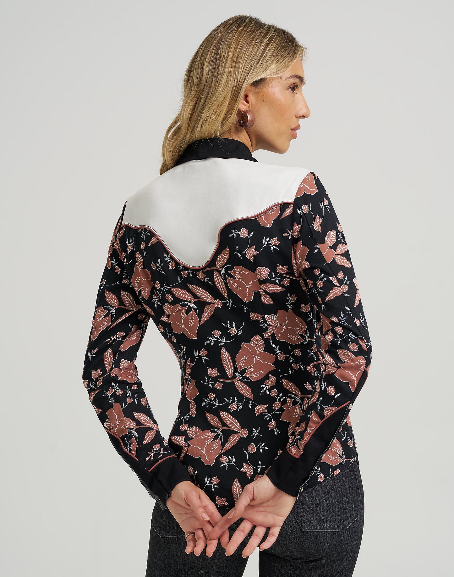 Wrangler x Lainey Wilson Floral Western Shirt 112373743