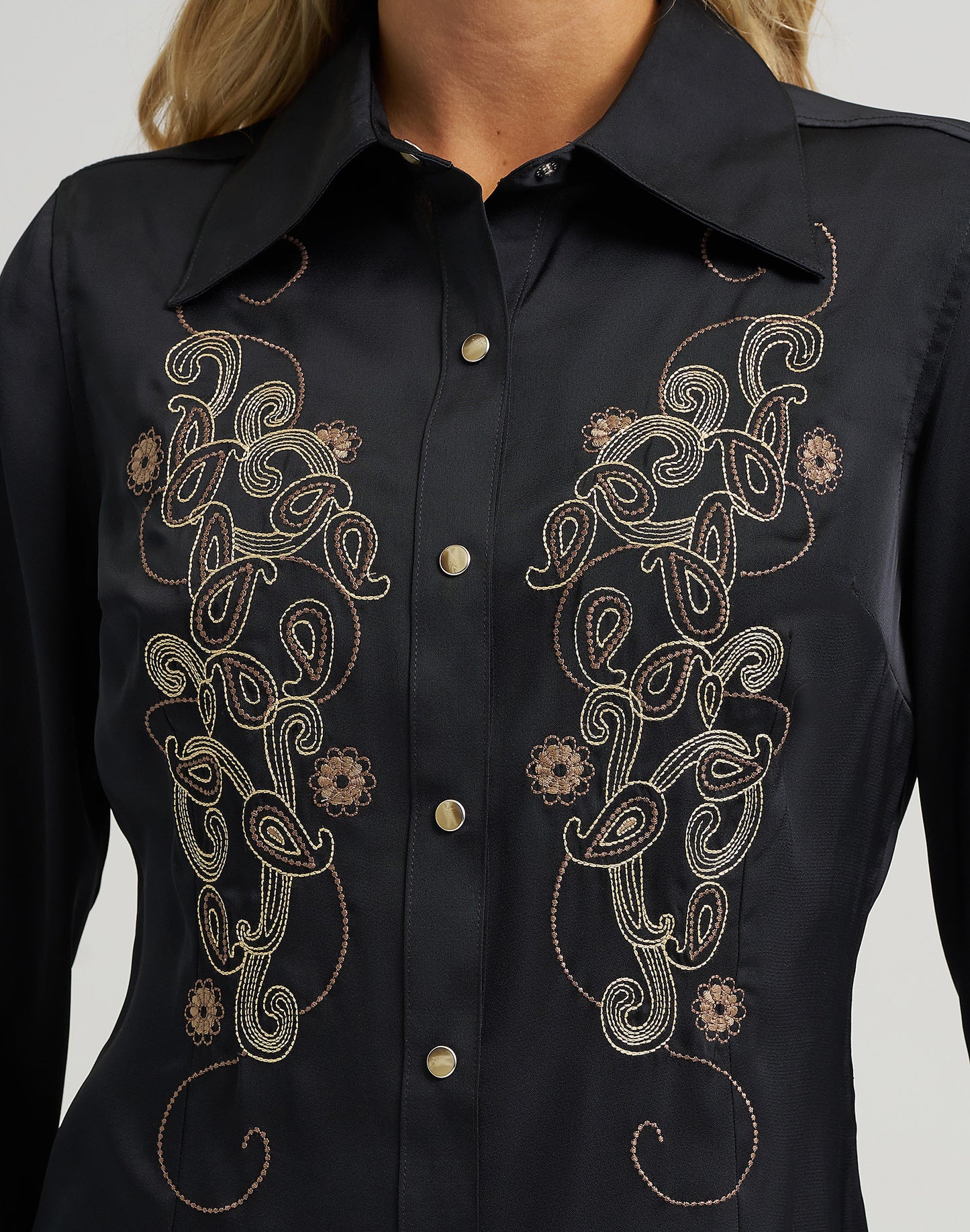 Wrangler x Lainey Wilson Satin Shirt 112374960