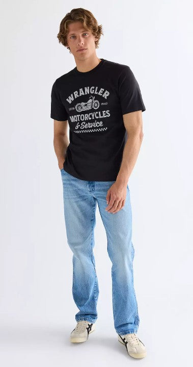 Wrangler Regular Americana Tee 112377950 in Black