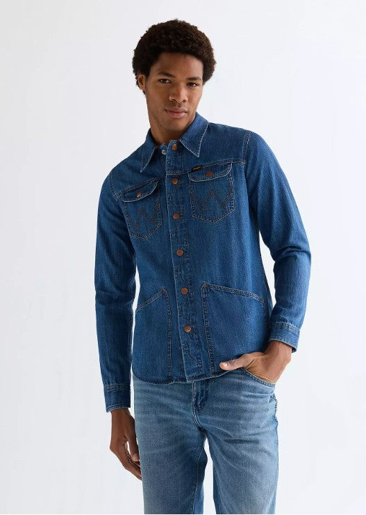 Wrangler Regular Wrange Shirt Western Shirt 112377969