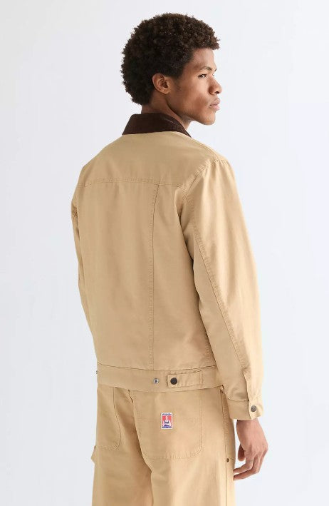 Wrangler Mens Relaxed Transitional Jacket in Golden Wheat 112377974