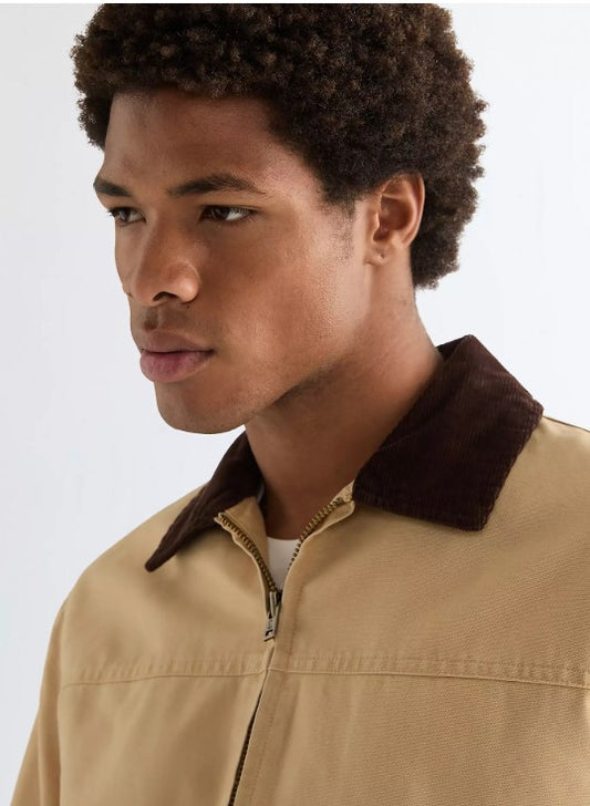 Wrangler Mens Relaxed Transitional Jacket in Golden Wheat 112377974